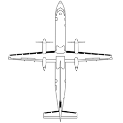 Bombardier DeHavilland Dash 8 DHC-8 -400 (Q400)